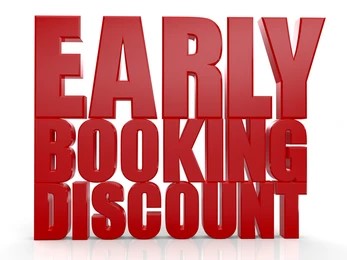 Early Booking Discount