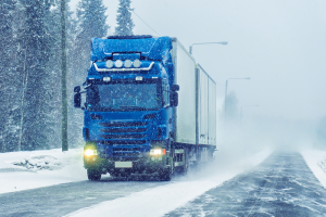 Car shipping on winter